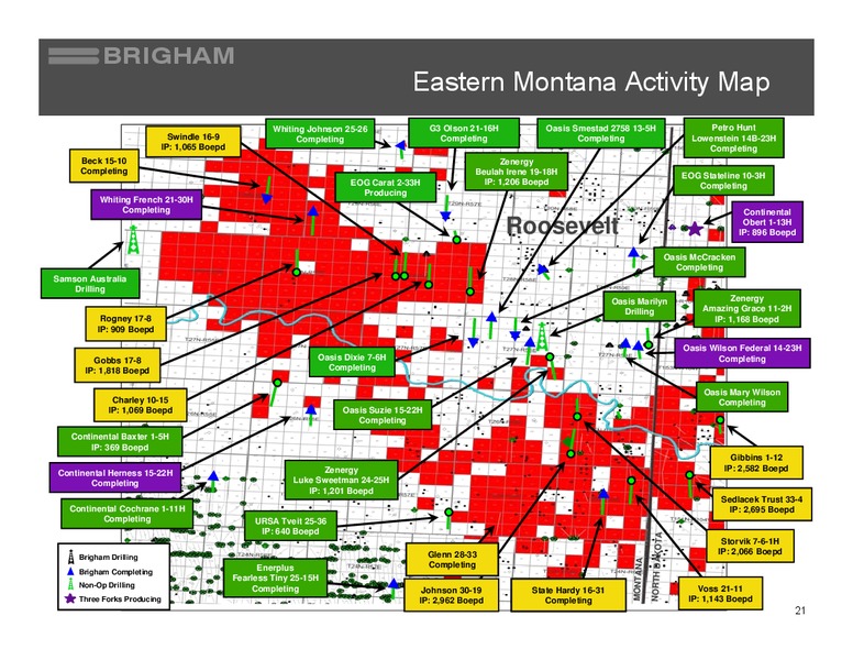 JOHNSON RICE ENERGY CONFERENCE – BRIGHAM RESOURCES – slide 20