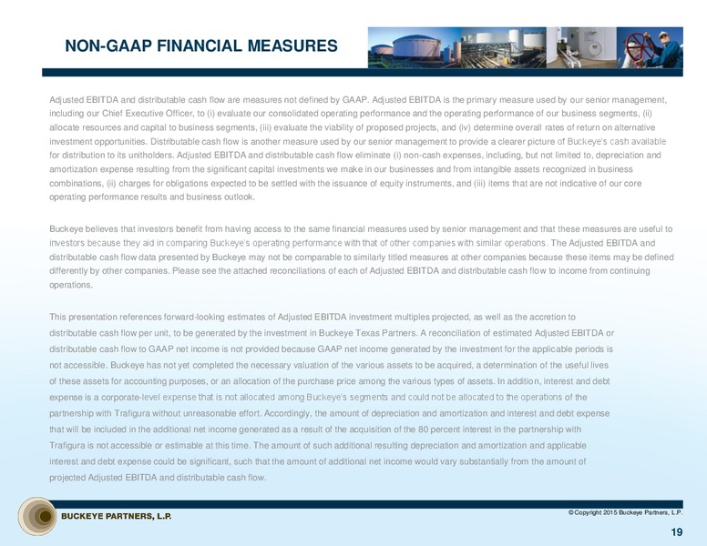 MARCH 2015 INVESTOR PRESENTATION – Buckeye Partners Lp – slide 18
