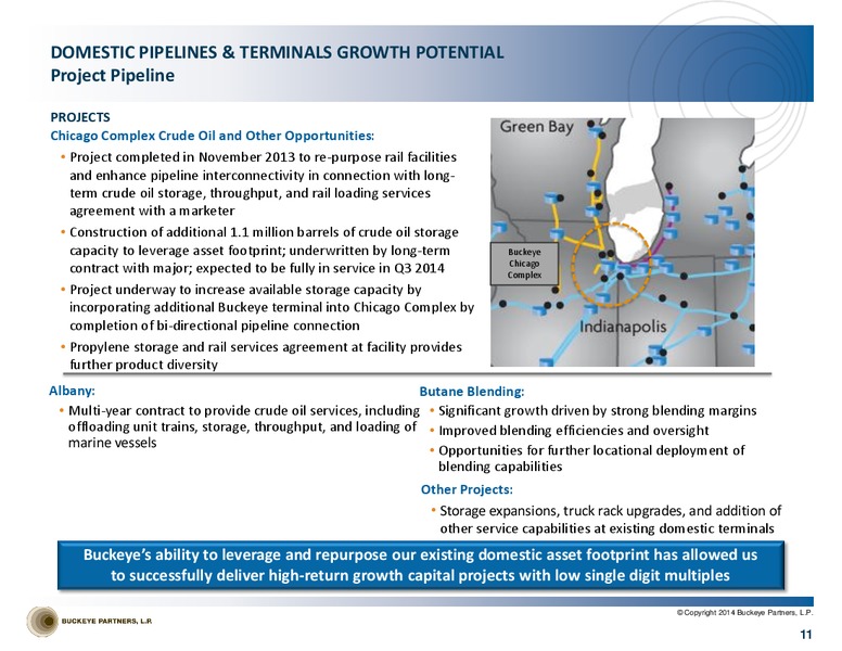 INVESTOR PRESENTATION – Buckeye Partners Lp – slide 10