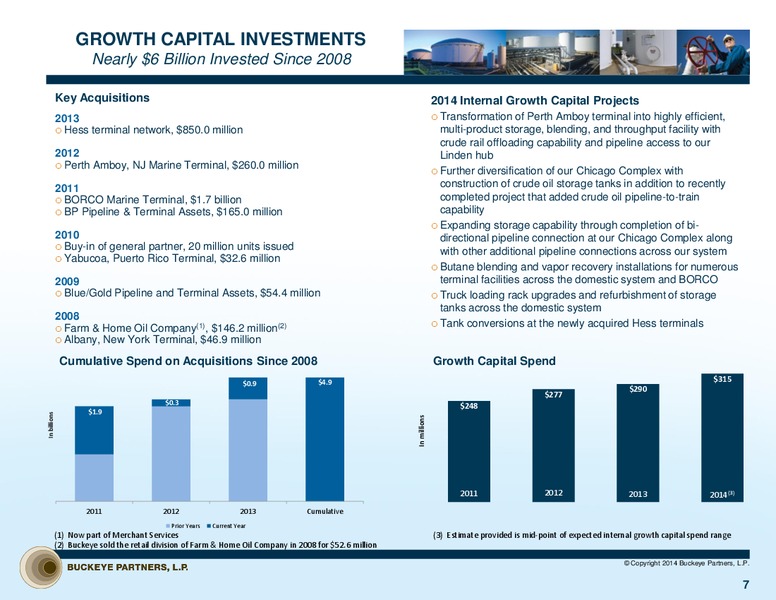 Annual Meeting of Limited Partners – Buckeye Partners Lp – slide 6