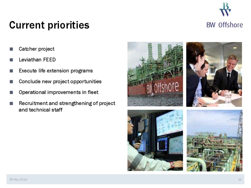 Q1 2014 RESULTS – Bw Offshore – slide 17