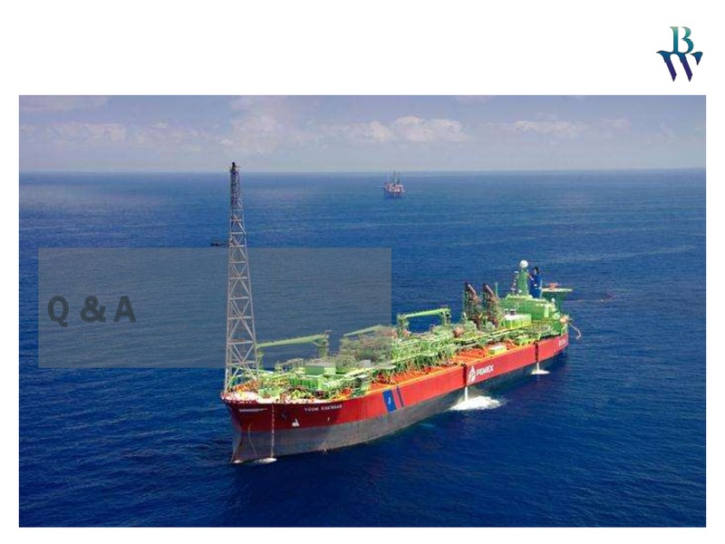 Q3 2013 CONFERENCE CALL – Bw Offshore – slide 16