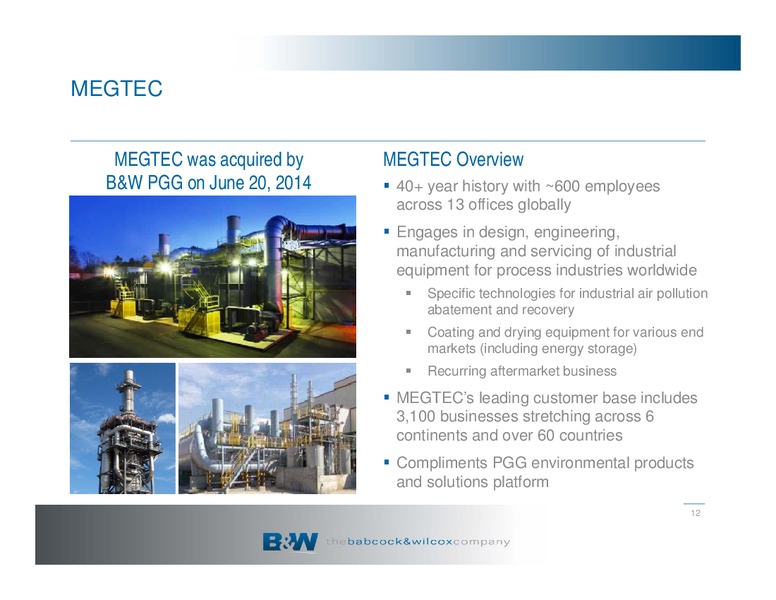 COMPANY OVERVIEW – The Babcock & Wilcox Company – slide 11