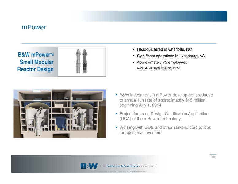 COMPANY OVERVIEW – The Babcock & Wilcox Company – slide 19