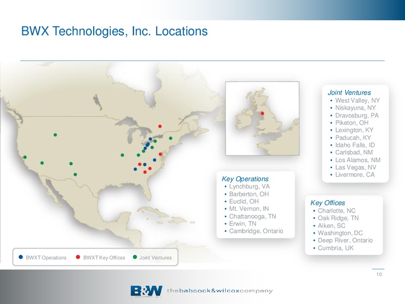 INVESTOR PRESENTATION – The Babcock & Wilcox Company – slide 9
