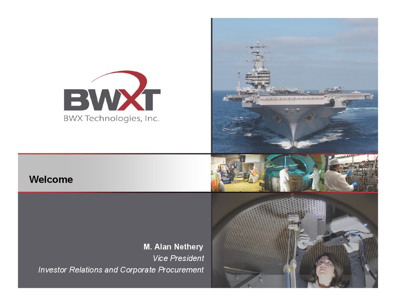JUNE 2015 INVESTOR PRESENTATION – Babcock & Wilcox Company – slide 2
