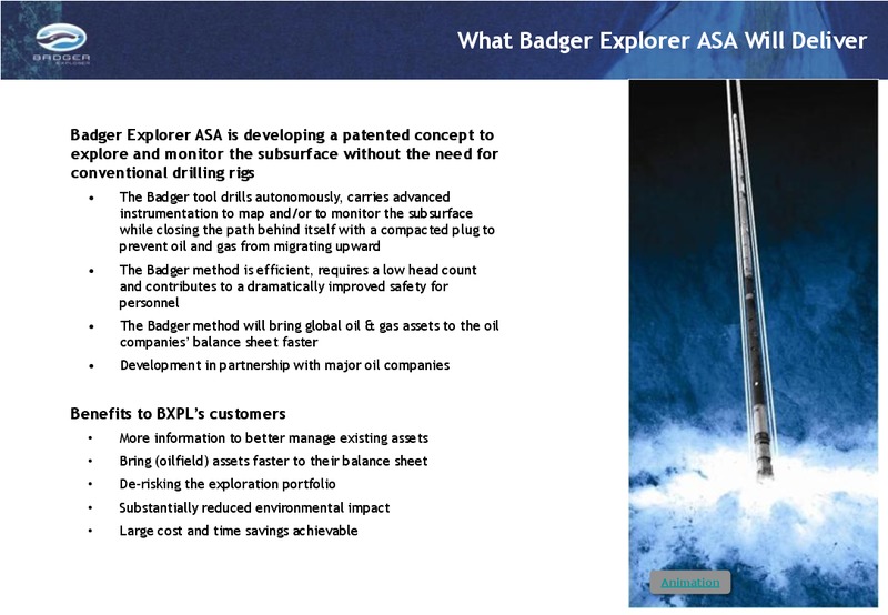 Q4 2012 INVESTOR PRESENTATION – Badger Explorer – slide 4