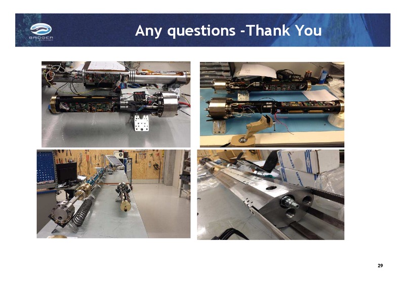 Q1 2014 EARNINGS CALL – Badger Explorer – slide 29
