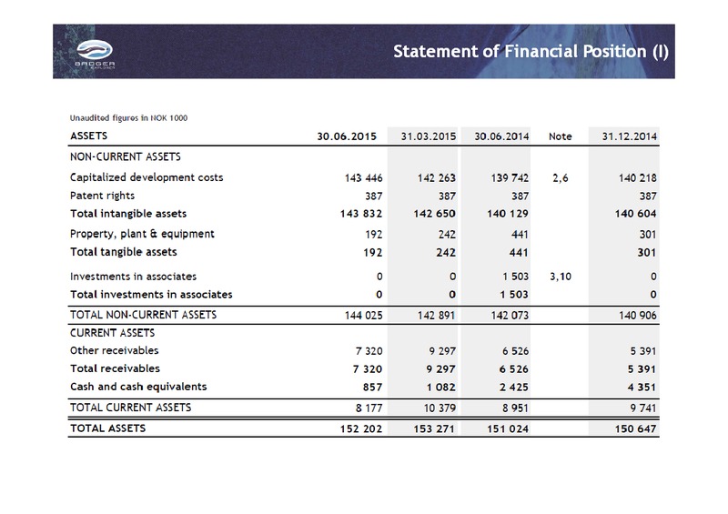 August 2015 Investor Presentation – Badger Explorer – slide 13