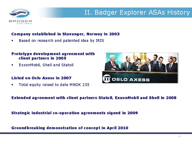 Q3 2010 RESULTS – Badger Explorer – slide 14