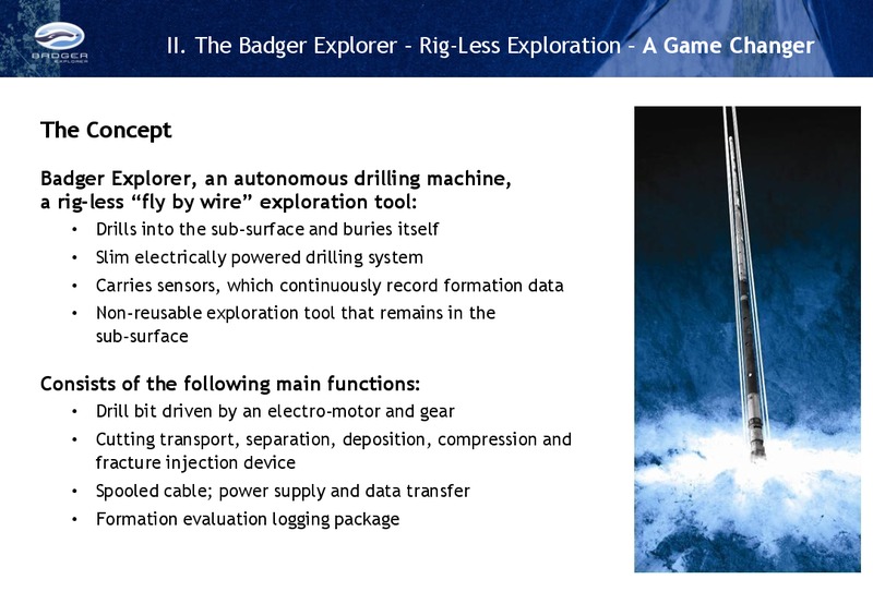 Q3 2011 RESULTS – Badger Explorer – slide 7