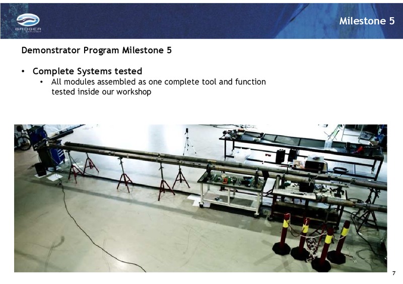 Q3 2014 Investor Presentation – Badger Explorer – slide 6