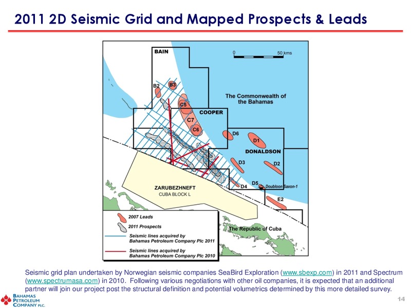 March 2011 Investor Presentation – Bahamas Petroleum – slide 13