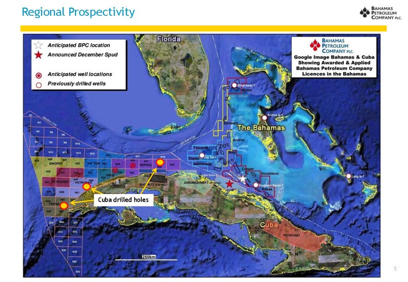 12th Annual Oil and Gas Investor Forum – Bahamas Petroleum – slide 5