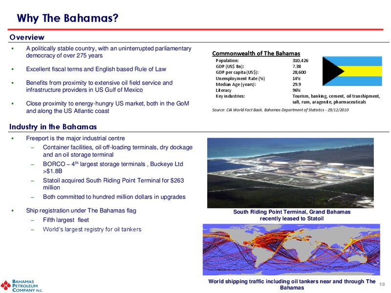 May 2011 Investor Presentation – Bahamas Petroleum – slide 9