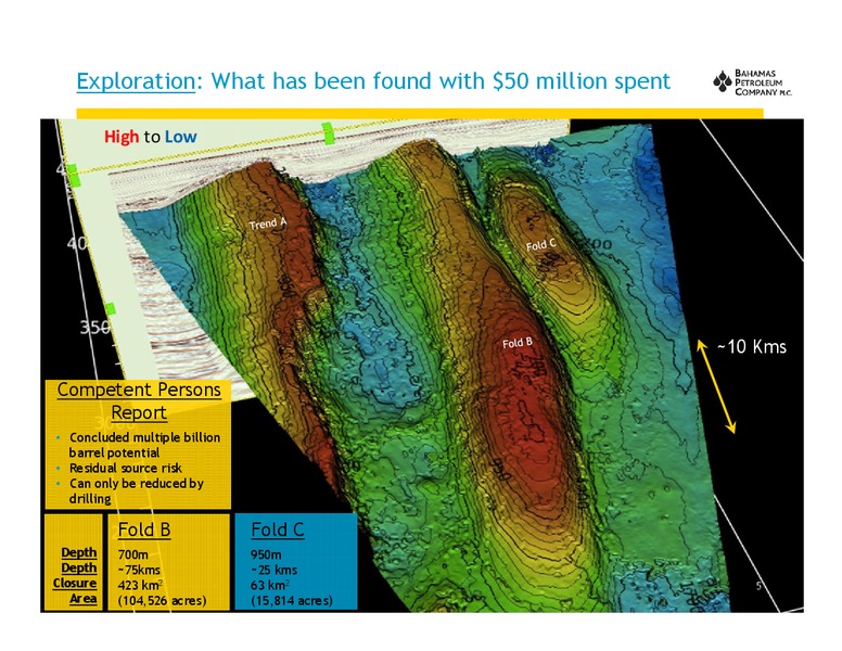 June 2013 Investor Presentation – Bahamas Petroleum – slide 5