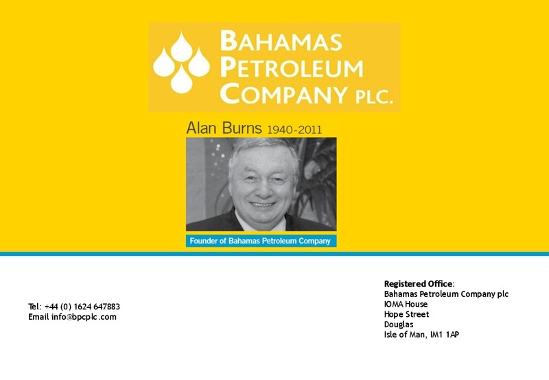 JUNE 2012 INVESTOR PRESENTATION – Bahamas Petroleum – slide 40