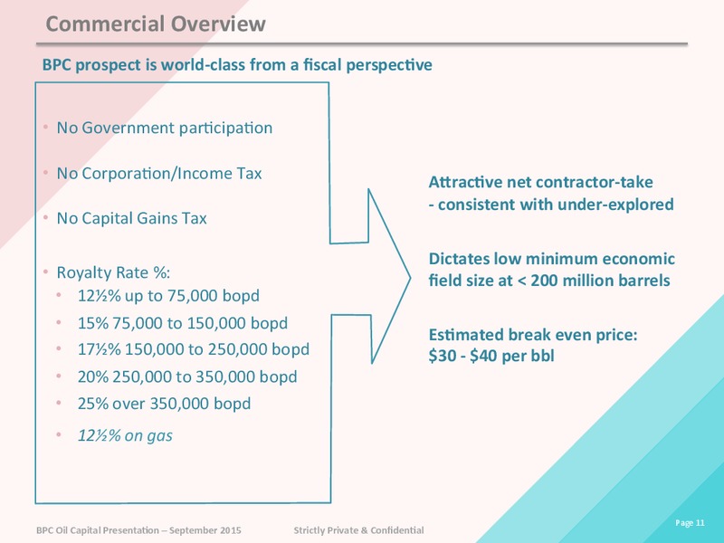 September 2015 Corporate Update – Bahamas Petroleum – slide 10