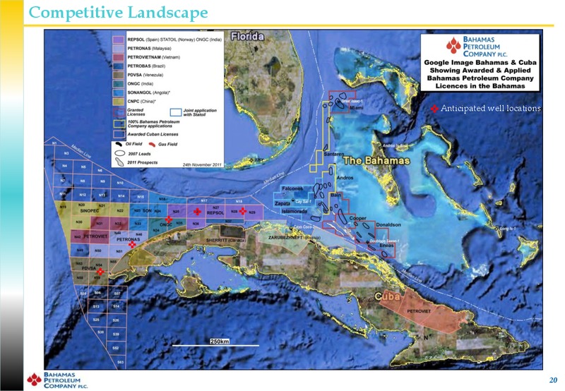 November 2011 Investor Presentation – Bahamas Petroleum – slide 19
