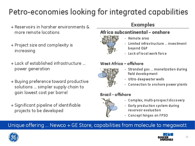 Baker Hughes GE Acquistion – Baker Hughes – slide 20