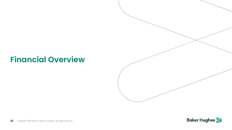 May 2022 Investor Overview – Baker Hughes Company – slide 32