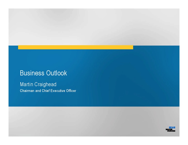 Q1 2014 RESULTS – Baker Hughes – slide 12