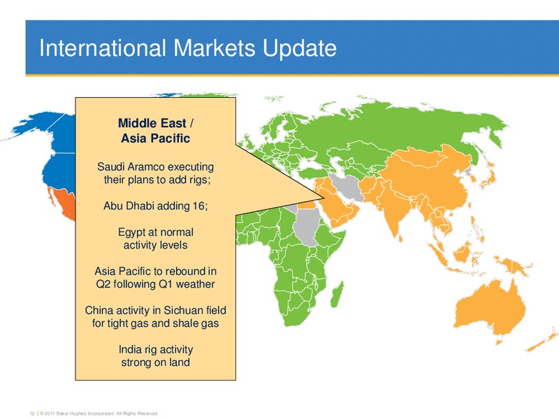 BARCLAYS CAPITAL AMERICAS SELECT CONFERENCE – Baker Hughes – slide 11