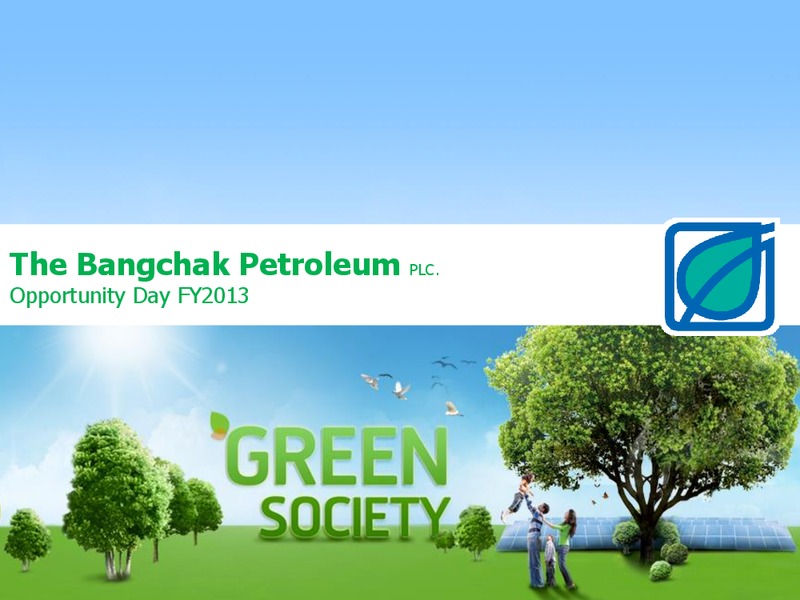 MARCH 2014 INVESTOR PRESENTATION – Bangchak Petroleum Plc – slide 1