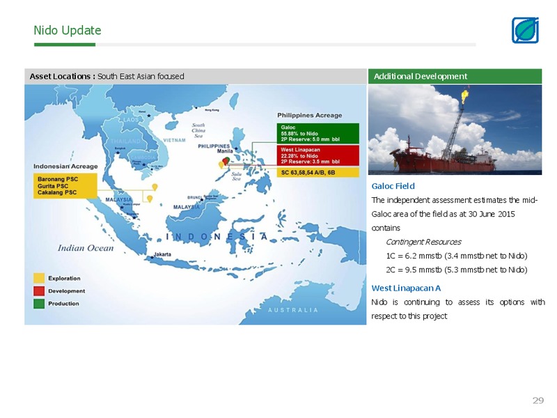 Opportunity Day Q2 2015 – Bangchak Petroleum Plc – slide 29