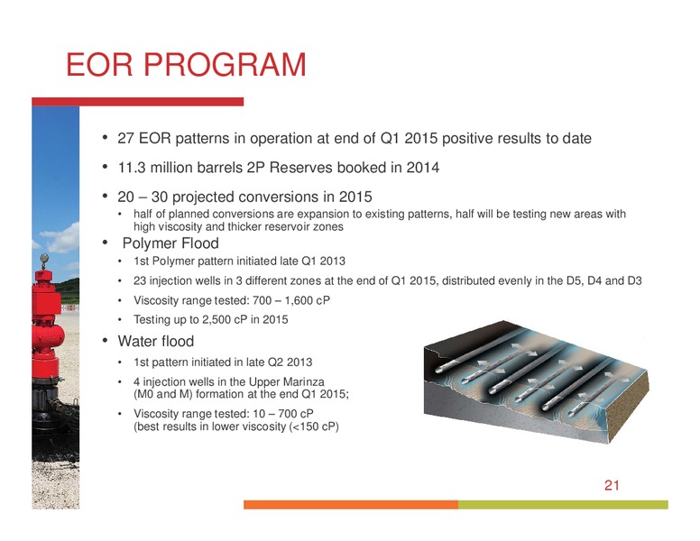 May 2015 Annual General Meeting – Bankers Petroleum Ltd. – slide 20
