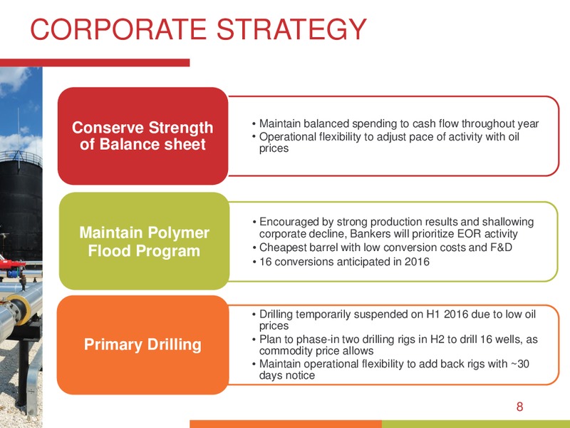 March 2016 Investor Presentation – Bankers Petroleum Ltd. – slide 7