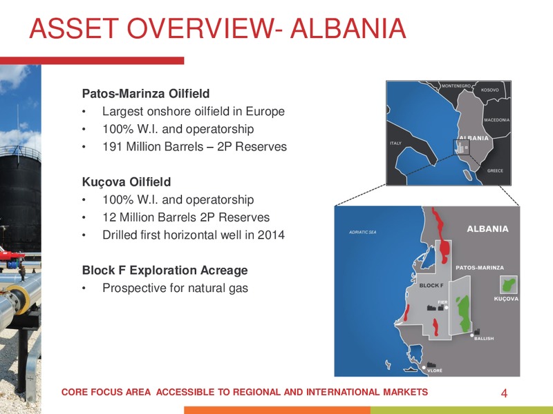August 2015 Corporate Presentation – Bankers Petroleum Ltd. – slide 3