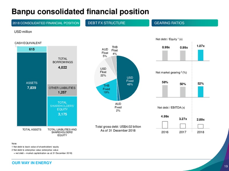 FY18 and 4Q18 Earnings Presentation – Banpu Public Company Limited – slide 19