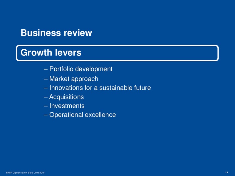 HSBC KAPITALMARKFORUM – Basf Se – slide 12