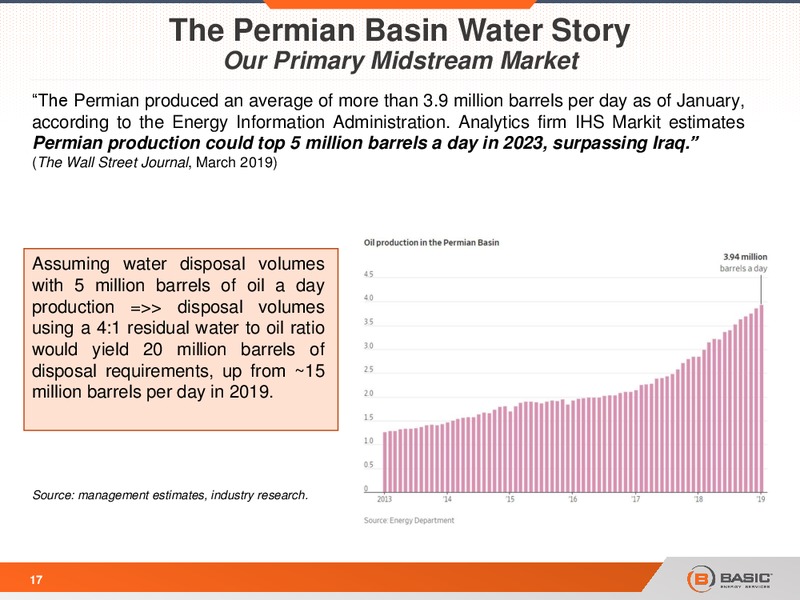 Scotia Howard Weil Energy Conference – Basic Energy Services Inc. – slide 17
