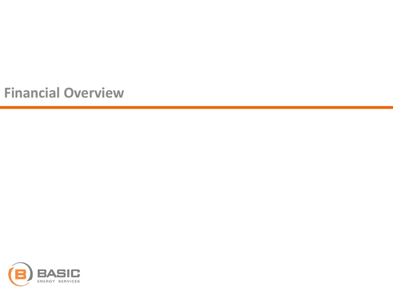 BAML LEVERAGED FINANCE CONFERENCE – Basic Energy Services Inc. – slide 8
