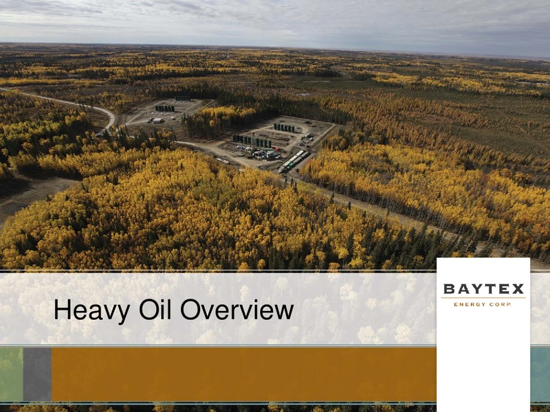 January 2018 Corporate Presentation – Baytex Energy Corp. – slide 15