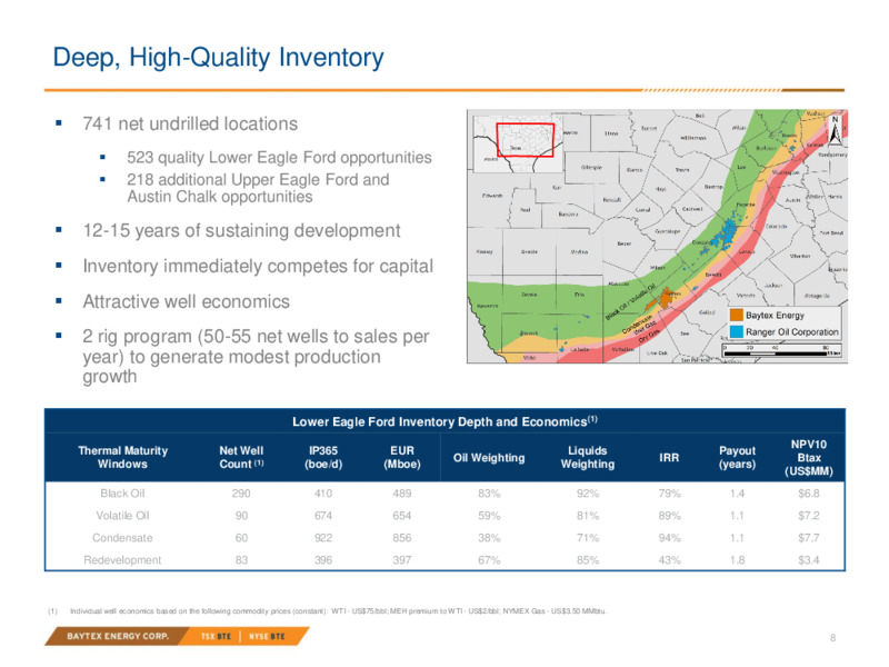 Acquisition of Ranger Oil – Baytex Energy Corp. – slide 7