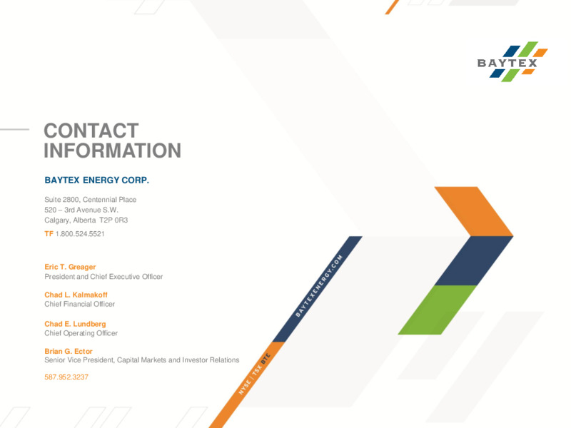 April 2025 Presentation – Baytex Energy Corp. – slide 28