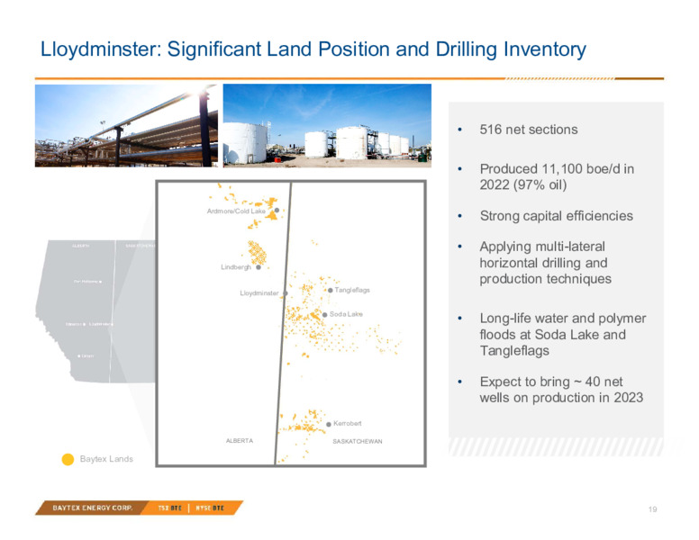 April 2023 Investor Presentation – Baytex Energy Corp. – slide 18
