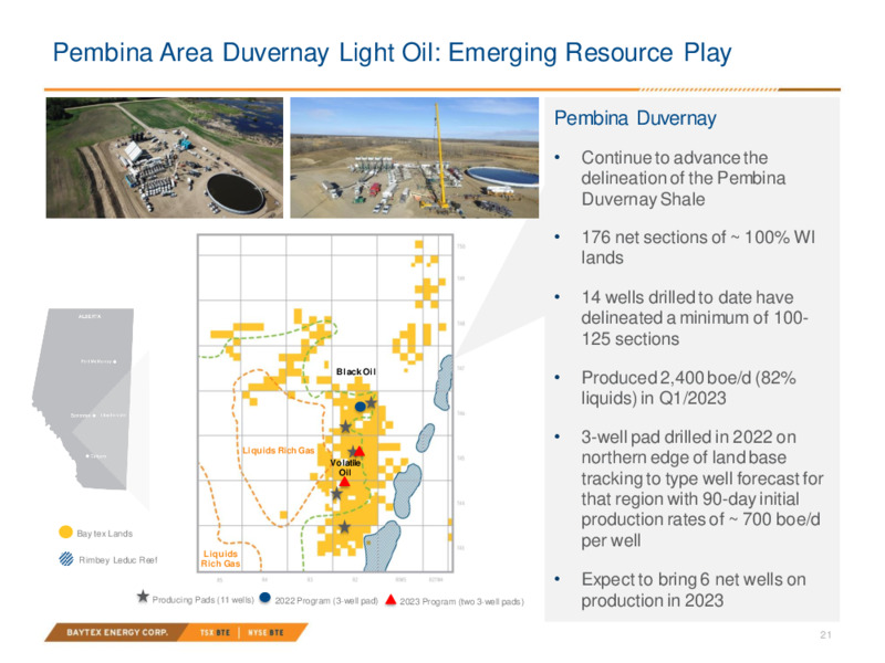 1Q 2023 Earnings Presentation – Baytex Energy Corp. – slide 20