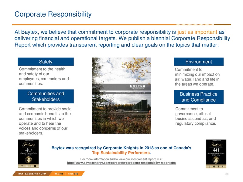 May 2019 Investor Presentation – Baytex Energy Corp. – slide 27