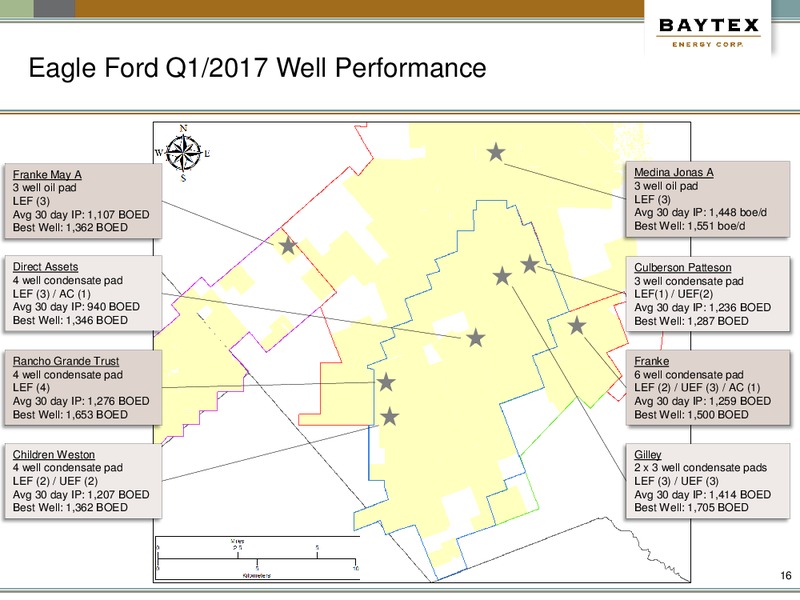May 2017 Presentation – Baytex Energy Corp. – slide 13