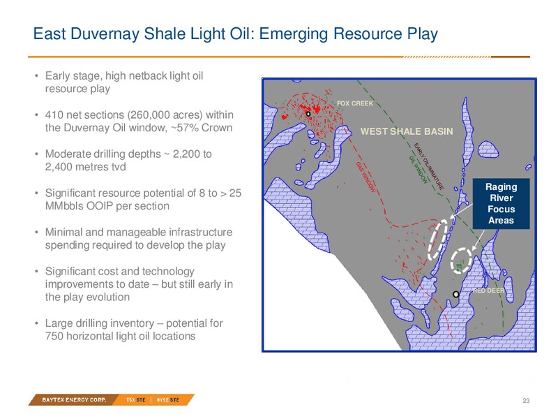 June 2018 Raging River Acquisition – Baytex Energy Corp. – slide 20