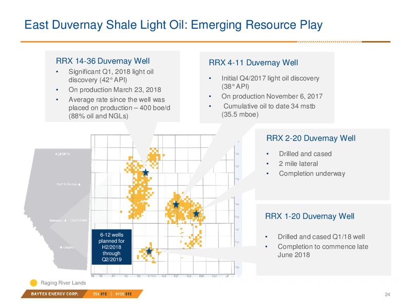 June 2018 Raging River Acquisition – Baytex Energy Corp. – slide 21