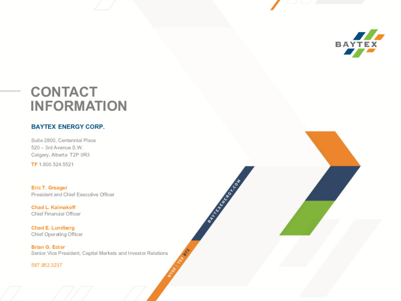 July 2025 Investor Presentation – Baytex Energy Corp. – slide 28