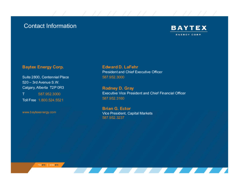 Q3 2020 Earnings Presentation – Baytex Energy Corp. – slide 32