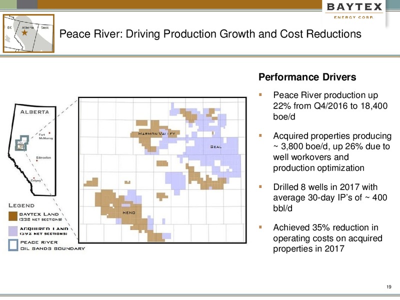November 2017 Corporate Presentation – Baytex Energy Corp. – slide 16