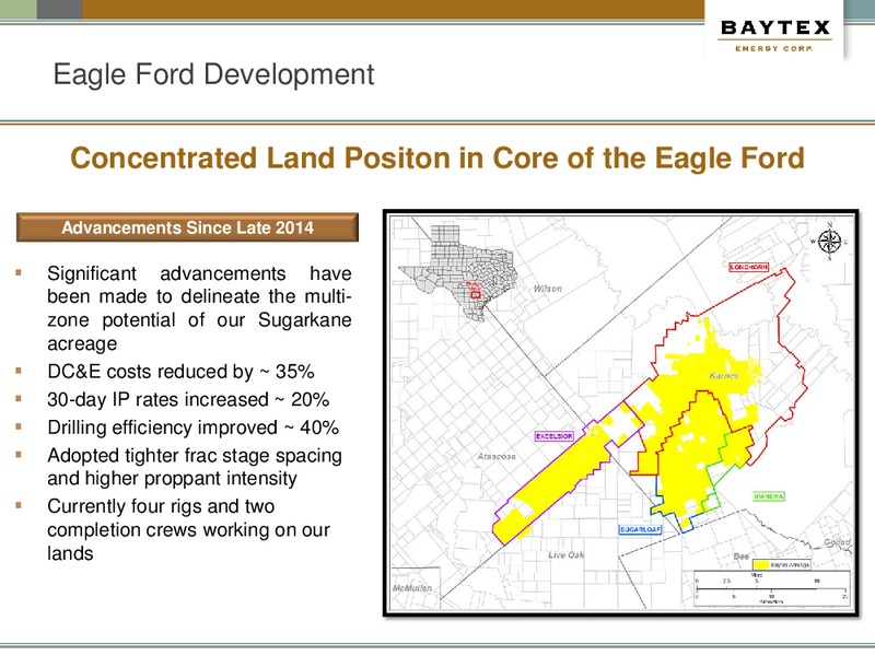 December 2016 Presentation – Baytex Energy Corp. – slide 15