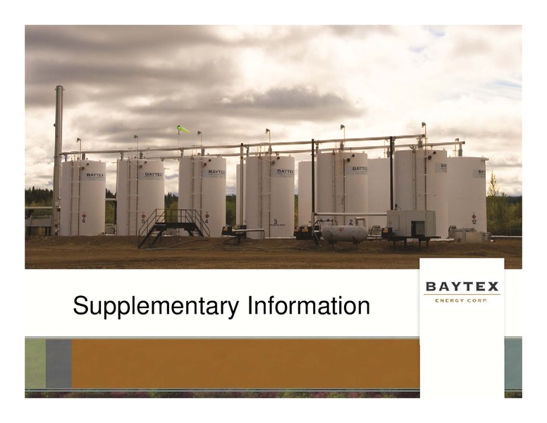 December 2017 Corporate Presentation – Baytex Energy Corp. – slide 22